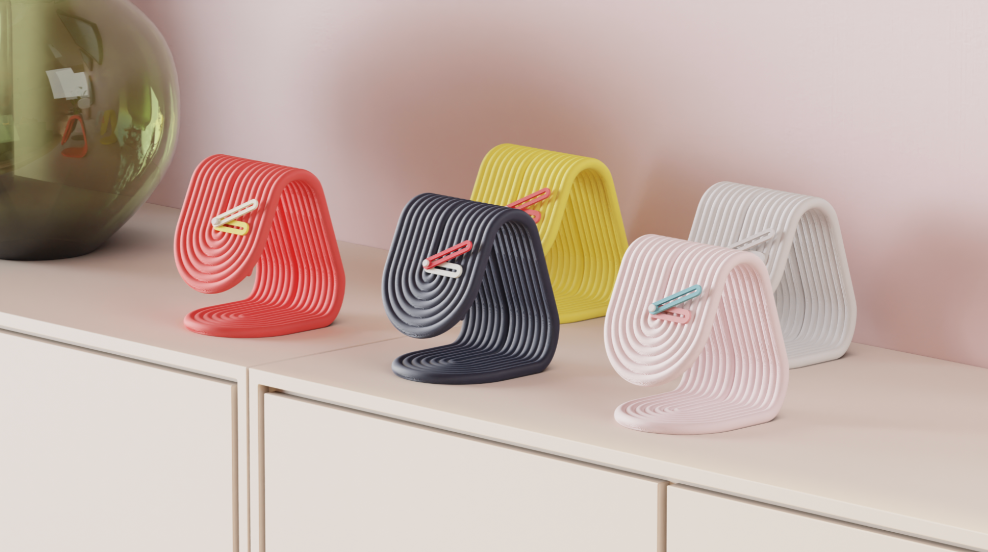 Desk Clock - CurlClock